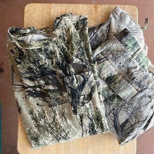 Cabelas open country seclusion 3D camo set. XL reg